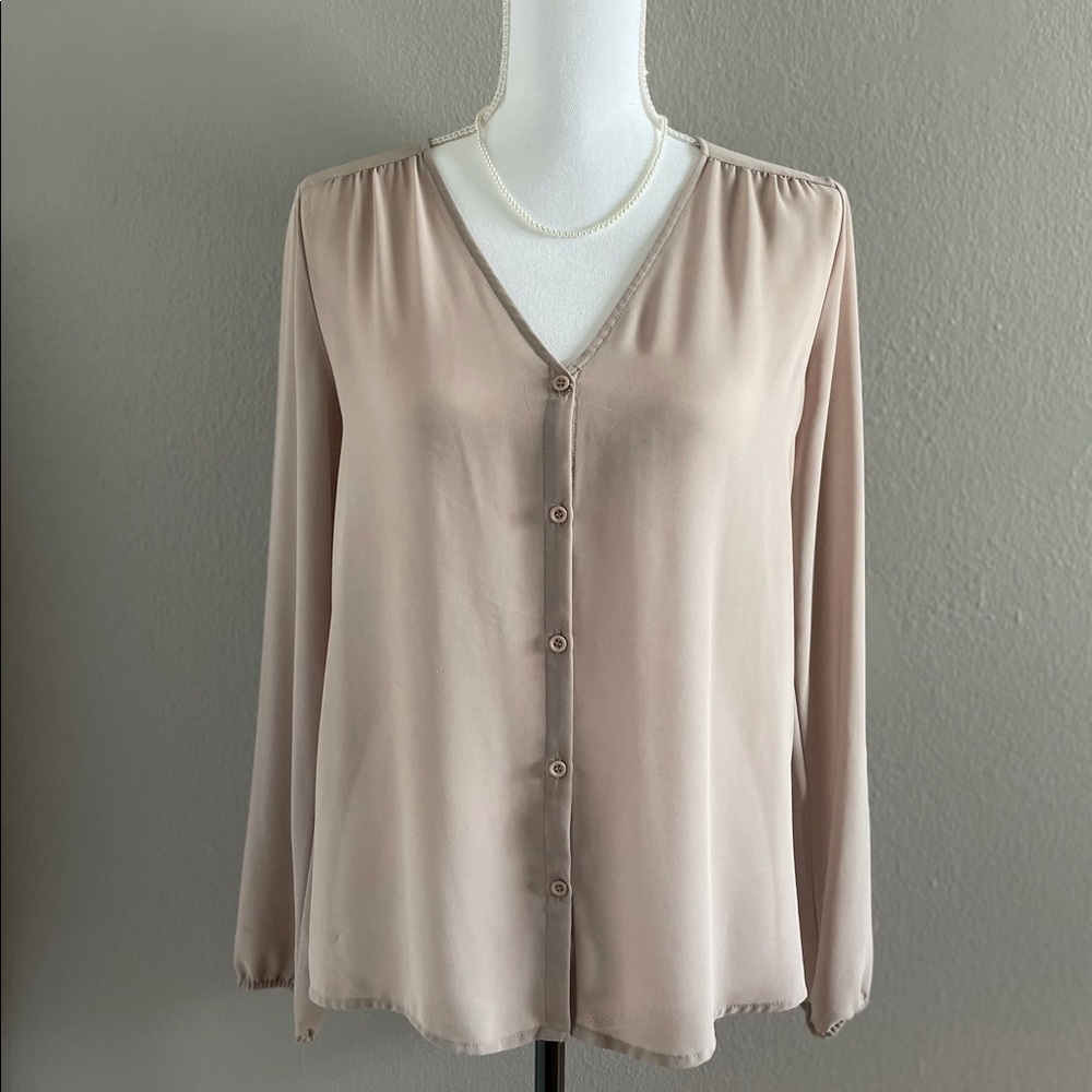 Forever 21 // Long sleeve button up blouse